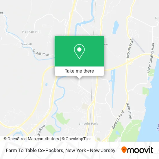 Farm To Table Co-Packers map