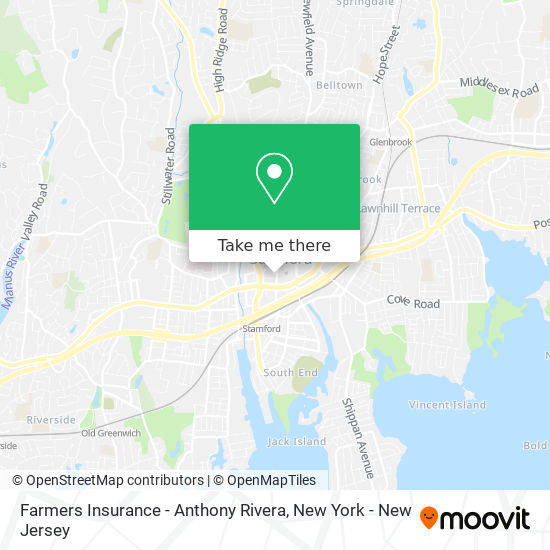 Mapa de Farmers Insurance - Anthony Rivera