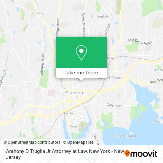 Anthony D Truglia Jr Attorney at Law map