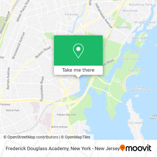 Frederick Douglass Academy map