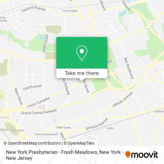 New York Presbyterian - Fresh Meadows map