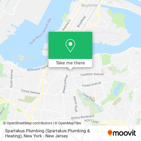 Mapa de Spartakus Plumbing (Spartakus Plumbing & Heating)