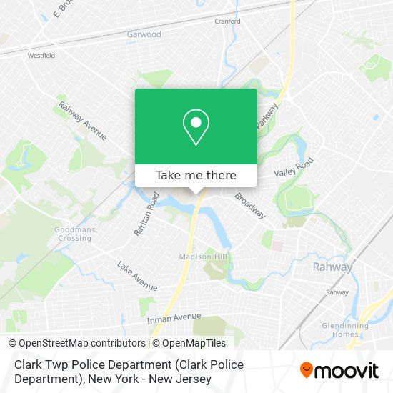 Mapa de Clark Twp Police Department