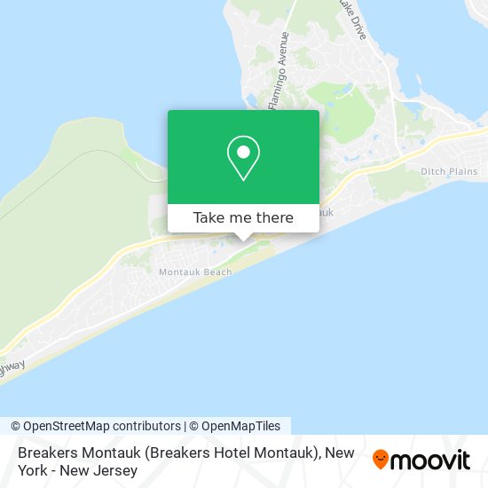 Breakers Montauk (Breakers Hotel Montauk) map