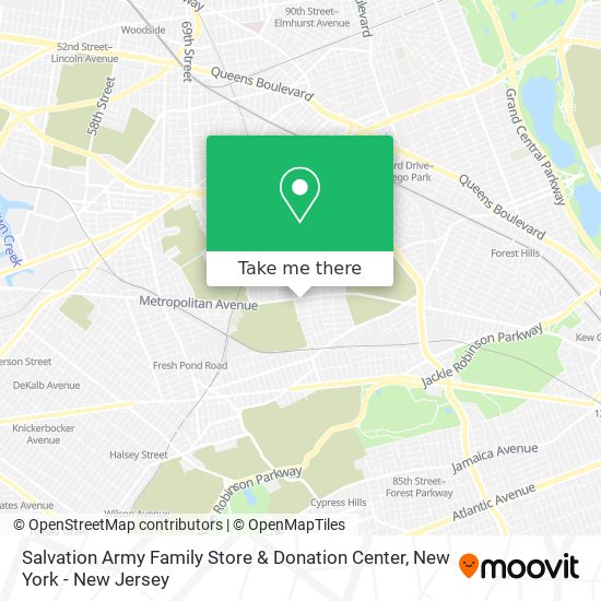 Salvation Army Family Store & Donation Center map