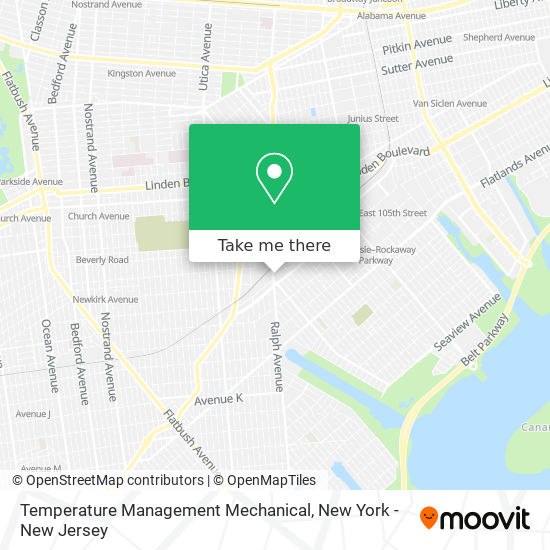 Temperature Management Mechanical map