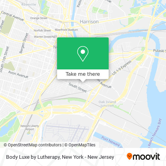 Body Luxe by Lutherapy map
