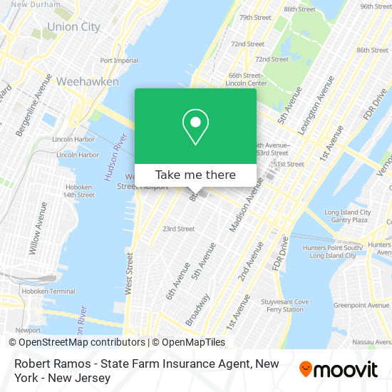 Mapa de Robert Ramos - State Farm Insurance Agent