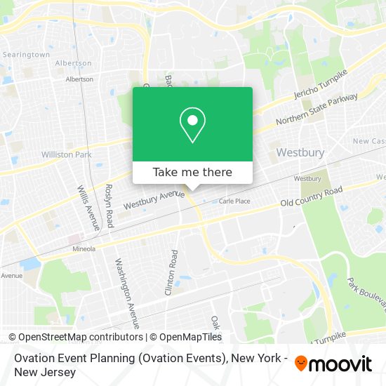 Mapa de Ovation Event Planning (Ovation Events)