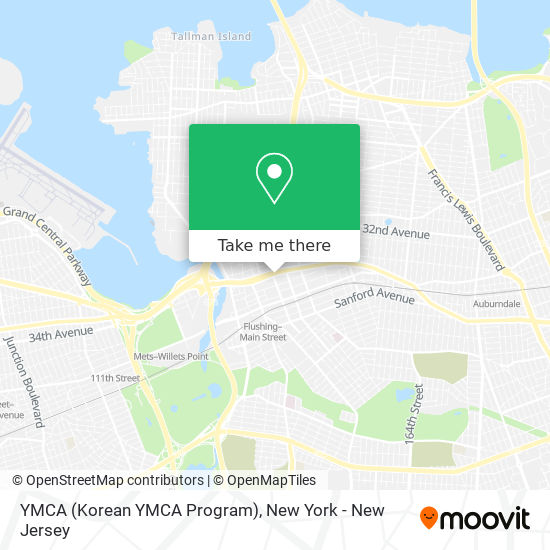 YMCA (Korean YMCA Program) map
