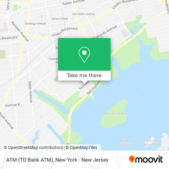 Mapa de ATM (TD Bank ATM)