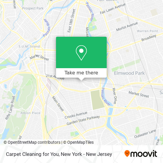 Carpet Cleaning for You map