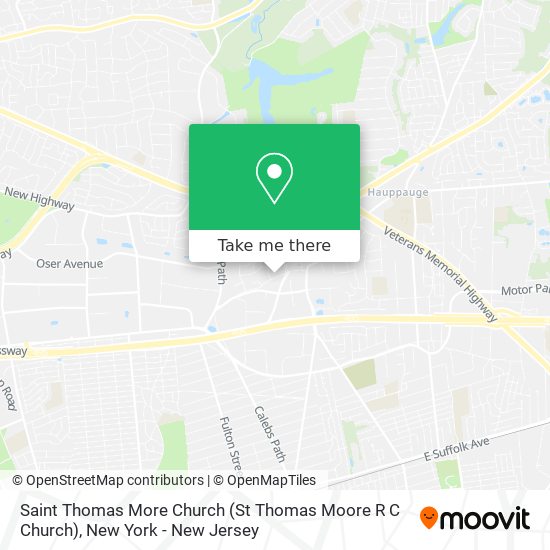 Saint Thomas More Church (St Thomas Moore R C Church) map