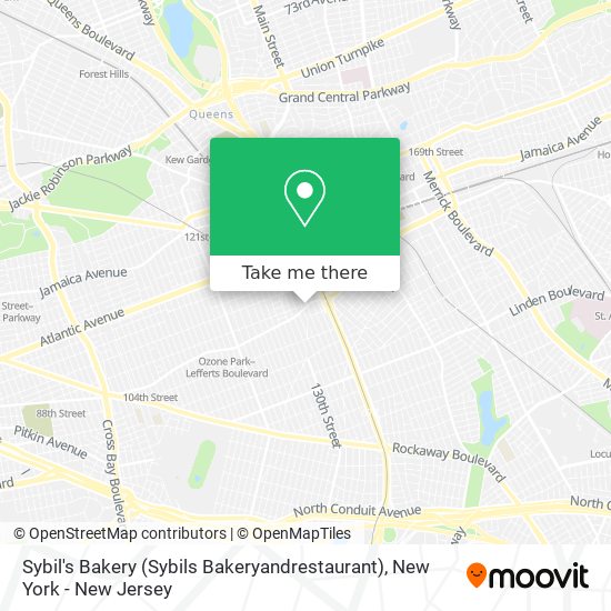 Mapa de Sybil's Bakery (Sybils Bakeryandrestaurant)