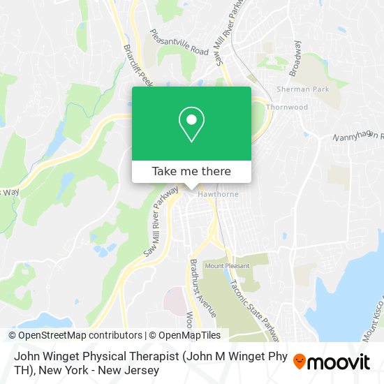 John Winget Physical Therapist (John M Winget Phy TH) map