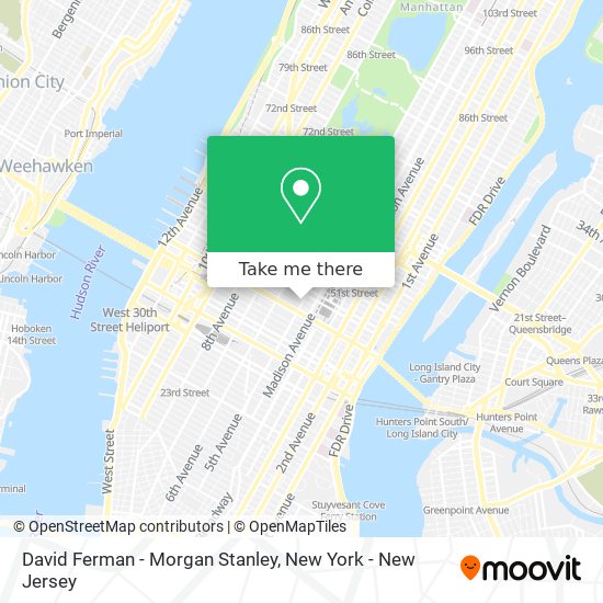 Mapa de David Ferman - Morgan Stanley