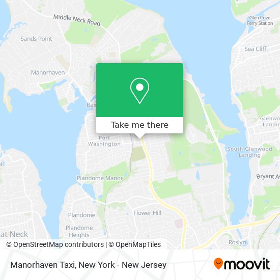 Mapa de Manorhaven Taxi