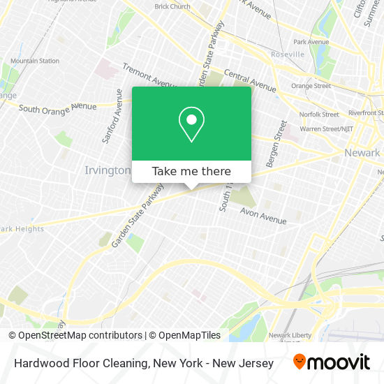 Hardwood Floor Cleaning map