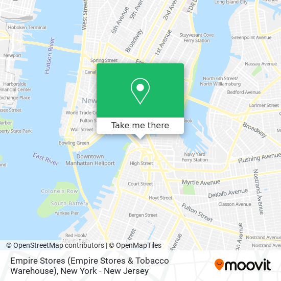 Empire Stores (Empire Stores & Tobacco Warehouse) map