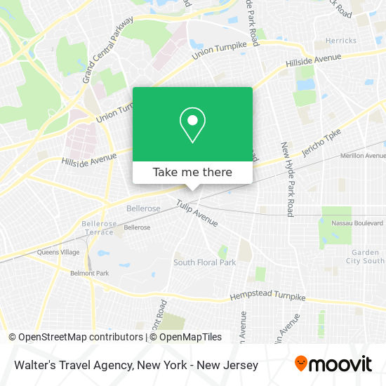 Walter's Travel Agency map