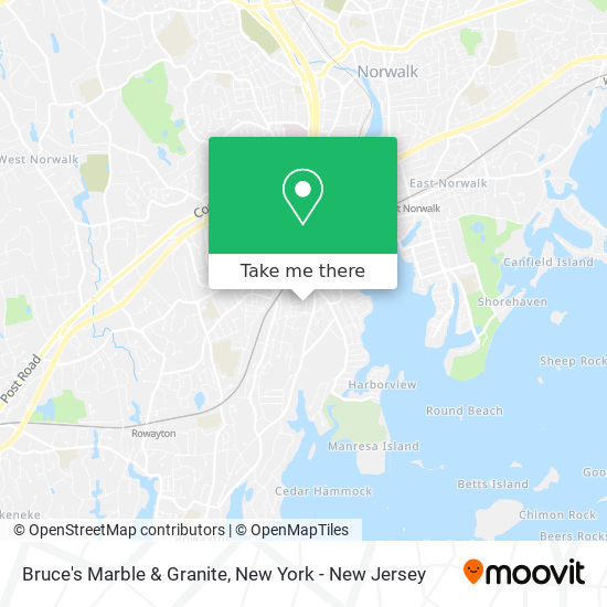 Mapa de Bruce's Marble & Granite