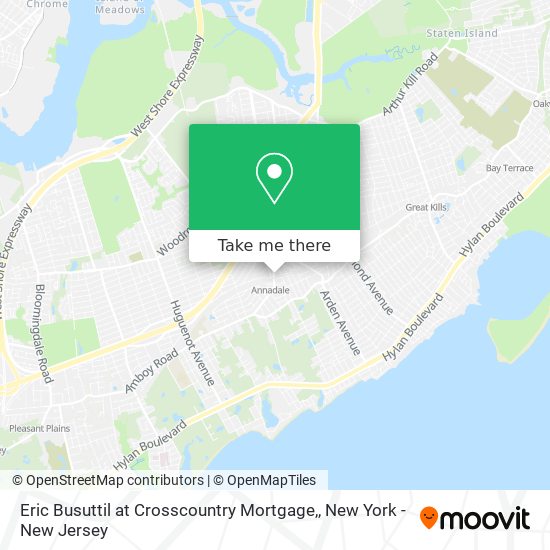 Eric Busuttil at Crosscountry Mortgage, map