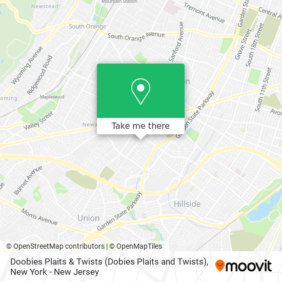Mapa de Doobies Plaits & Twists (Dobies Plaits and Twists)