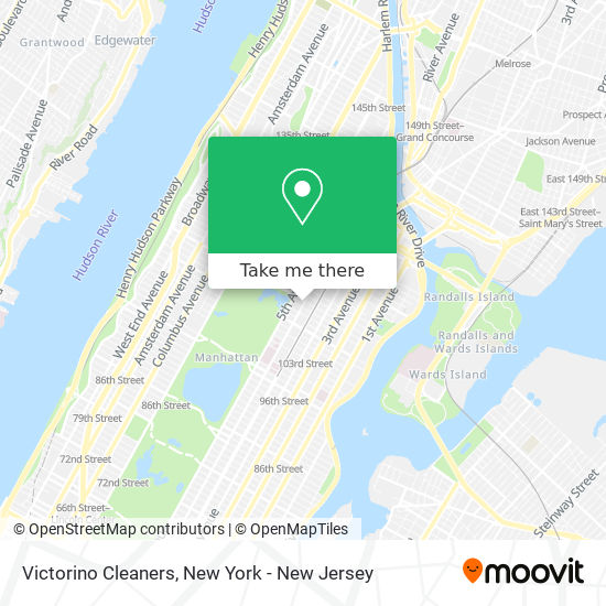 Victorino Cleaners map