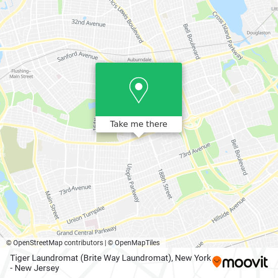 Mapa de Tiger Laundromat (Brite Way Laundromat)
