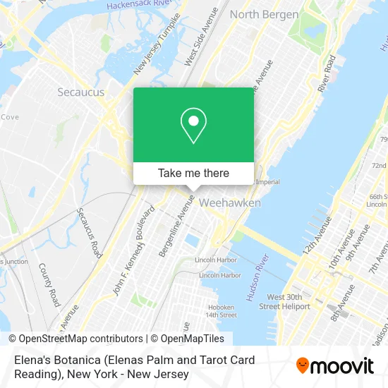 Elena's Botanica (Elenas Palm and Tarot Card Reading) map