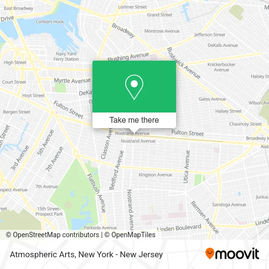 Atmospheric Arts map