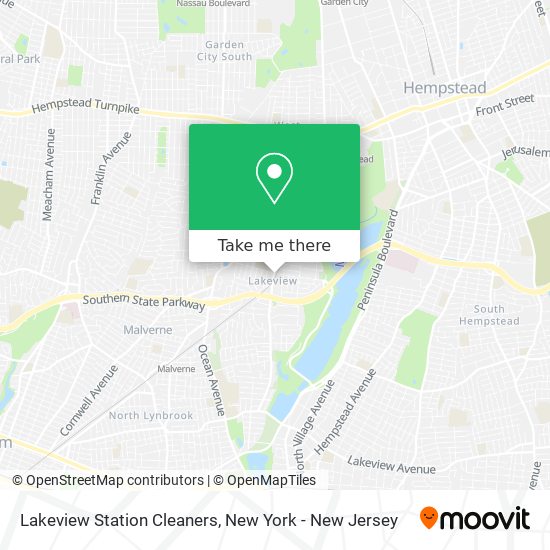 Lakeview Station Cleaners map