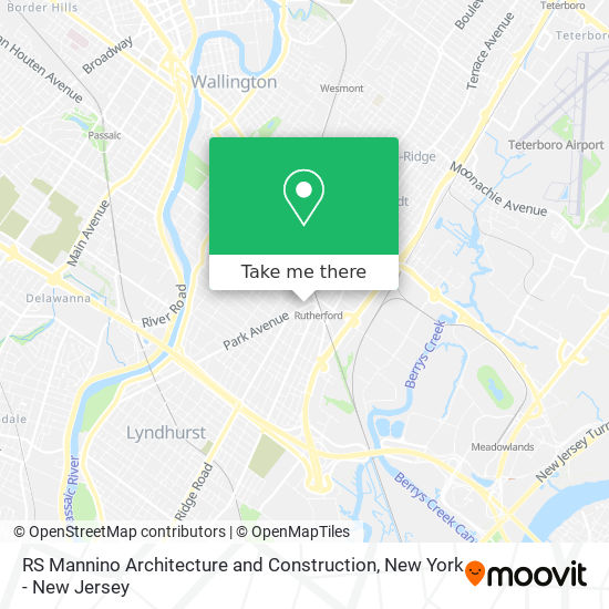RS Mannino Architecture and Construction map