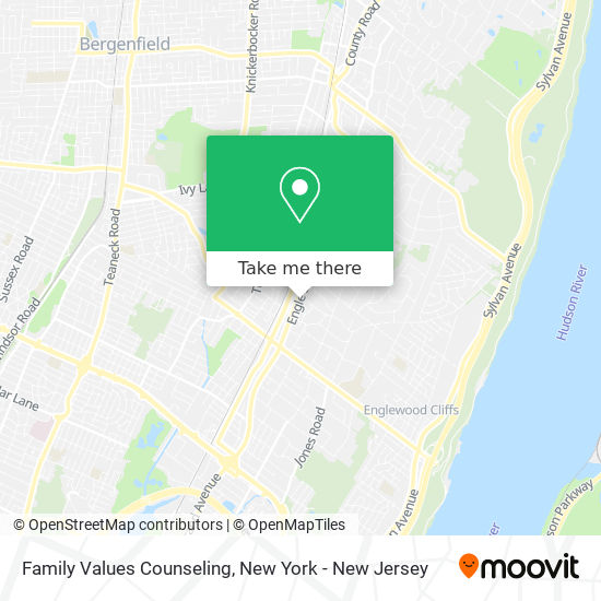 Family Values Counseling map