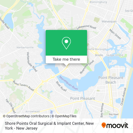 Shore Points Oral Surgical & Implant Center map
