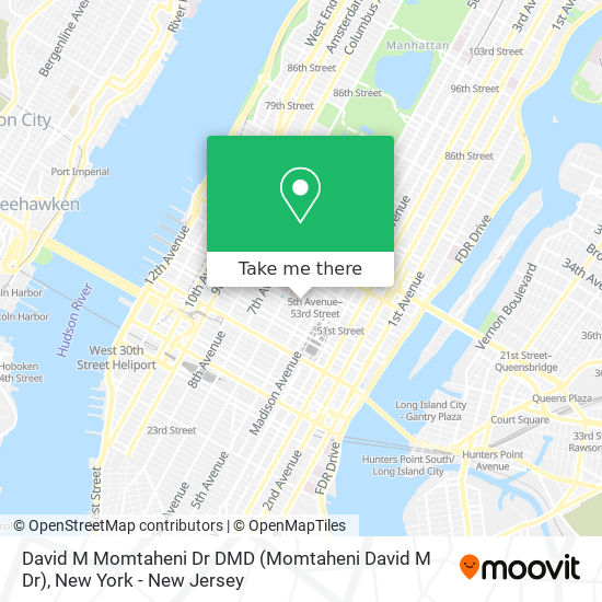 David M Momtaheni Dr DMD map