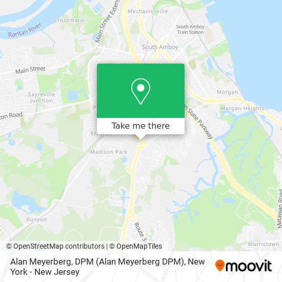 Alan Meyerberg, DPM (Alan Meyerberg DPM) map