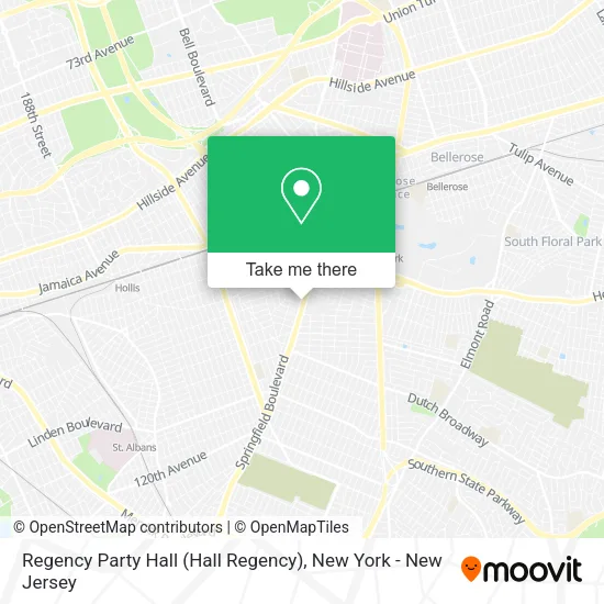 Regency Party Hall (Hall Regency) map