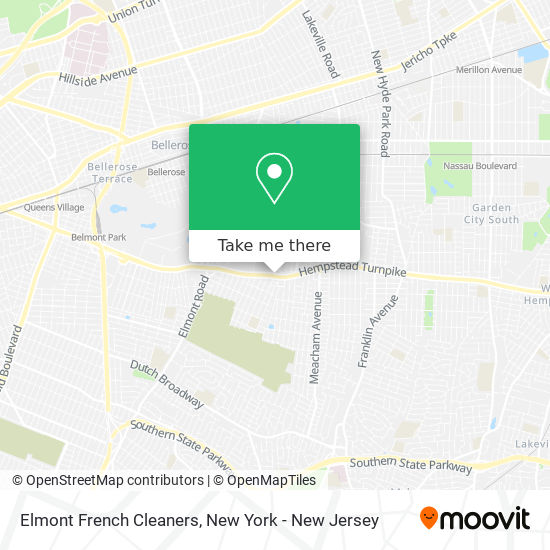 Mapa de Elmont French Cleaners