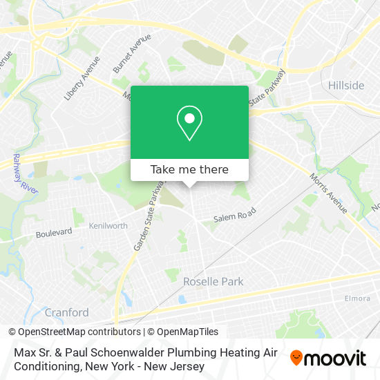 Max Sr. & Paul Schoenwalder Plumbing Heating Air Conditioning map