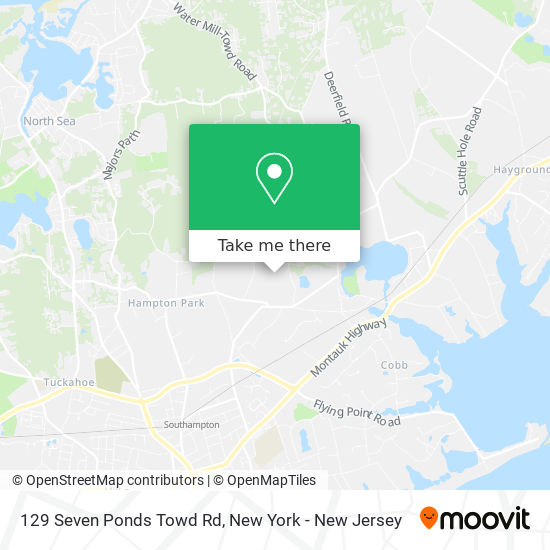 Mapa de 129 Seven Ponds Towd Rd