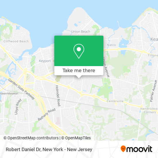 Robert Daniel Dr map