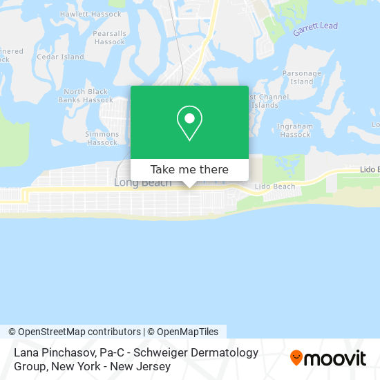 Lana Pinchasov, Pa-C - Schweiger Dermatology Group map