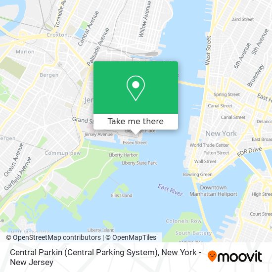 Mapa de Central Parkin (Central Parking System)