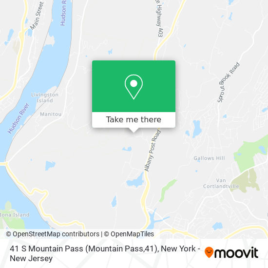 41 S Mountain Pass (Mountain Pass,41) map