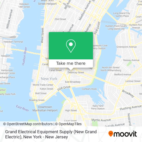 Mapa de Grand Electrical Equipment Supply (New Grand Electric)