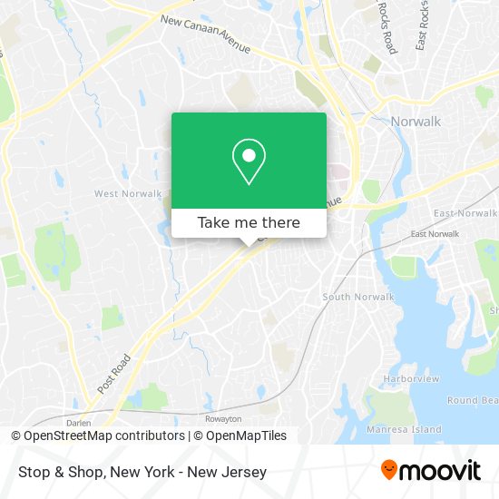 Stop & Shop map