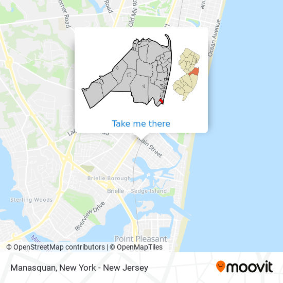 Manasquan map