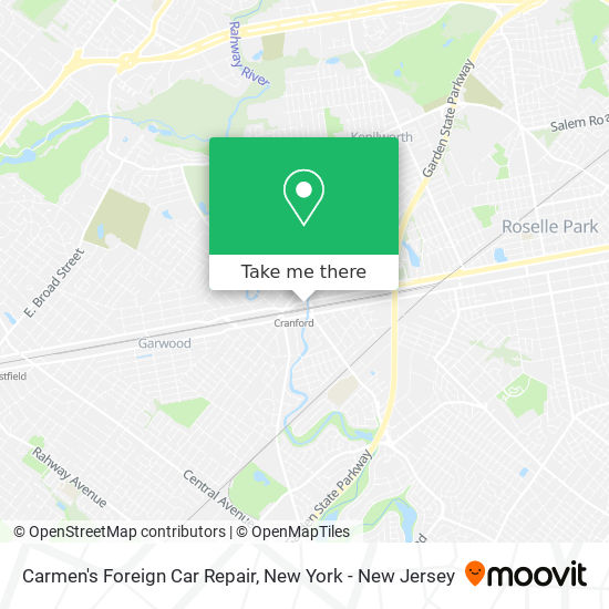 Carmen's Foreign Car Repair map