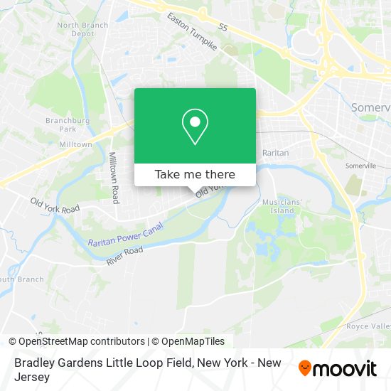 Mapa de Bradley Gardens Little Loop Field